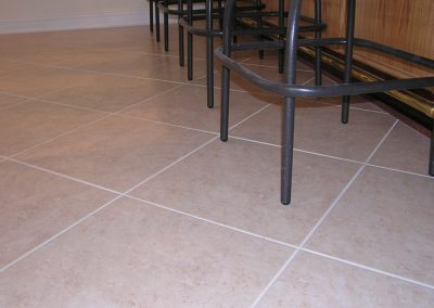 Manis Basement Bar Floor Tile