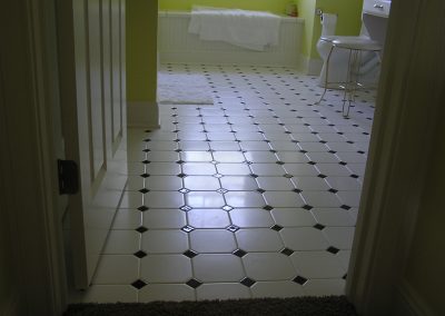 Smith Bathroom Floor