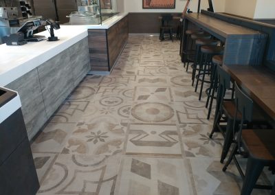 Taco Bell Dining Room Tile