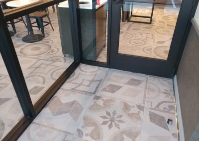 Taco Bell Dining Room Tile