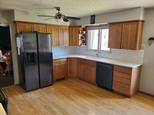 Subway Tile Backsplash in Solon, Ohio